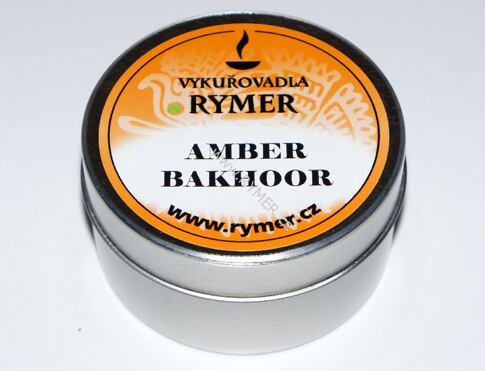 Amber Bakhoor nebo bakhor, bakhur, oud je vykuřovací směs s omamnou orientální vůní jež harmonizuje energie a přináší povznesenou náladu, parfém ve vykuřovadle