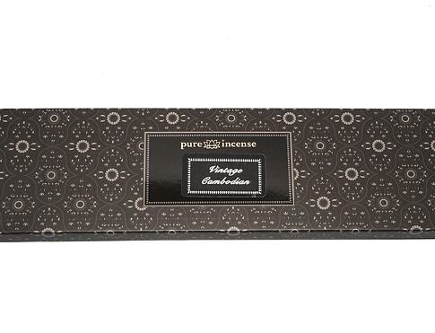 Vonné tyčinky - Pure Incense, Cambodian Agarwood  přírodní luxusní vonné tyčinky, agarbathi vhodné k provonění prostoru s ušlechtilou vůní
