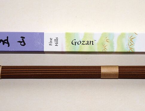 Vonné tyčinky - Daily Incense -  GOZAN, Shoyeido  luxusní vonné tyčinky s minimem kouře pro provonění prostoru a vytvoření relaxační atmosféry
