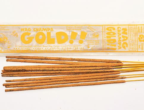 Vonné tyčinky - HH Nag Champa Gold přírodní  vonné kužílky, agarbathi vhodné k provonění prostoru s ušlechtilou vůní