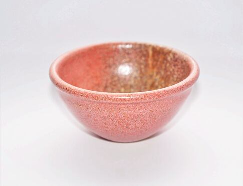  Keramická miska na kužílky lososová vykuřovací miska vhodná pro pálení vonných kužílků  či vánočních františků