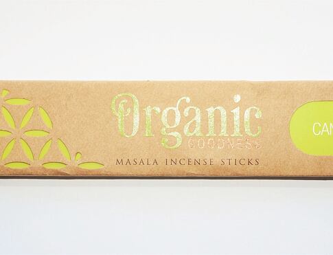 Vonné tyčinky - Organic CANNABIS přírodní vonné tyčinky, agarbathi vhodné k provonění prostoru s ušlechtilou vůní