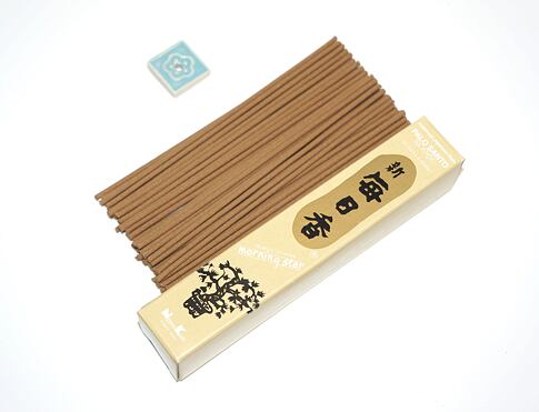 Vonné tyčinky - Morning Star PALO SANTO, Nippon Kodo /50ks  luxusní vonné tyčinky s minimem kouře pro provonění prostoru a vytvoření relaxační atmosféry
