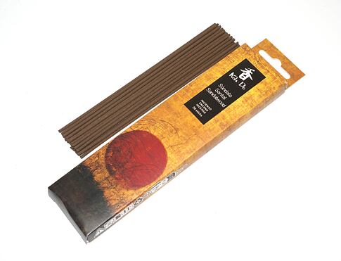 Vonné tyčinky - Koh-Do SANDALWOOD, Nippon Kodo  luxusní vonné tyčinky s minimem kouře pro provonění prostoru a vytvoření relaxační atmosféry