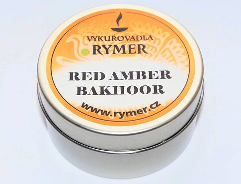 Red Amber Bakhoor nebo bakhor, bakhur, oud je vykuřovací směs s omamnou orientální vůní jež harmonizuje energie a přináší povznesenou náladu, parfém ve vykuřovadle
