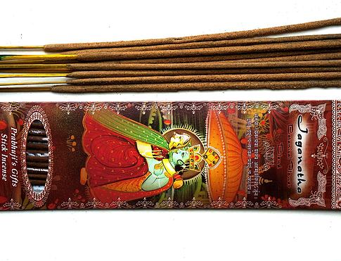 Vonné tyčinky - JAGANATHA - květinová vůně přírodní vonné tyčinky, agarbathi vhodné k provonění prostoru s ušlechtilou vůní