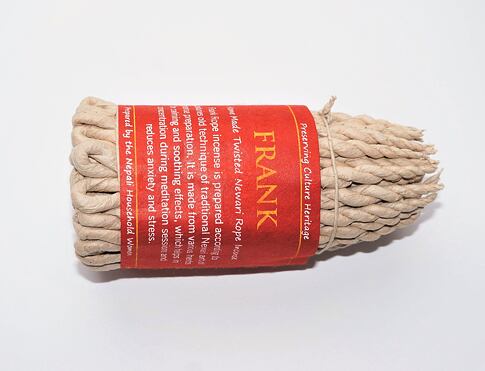 Vonné tyčinky, provázky DHUPAYA - Frankincense  přírodní řemeslné tradiční himálajské vonné provázky vhodné k čištění a meditaci