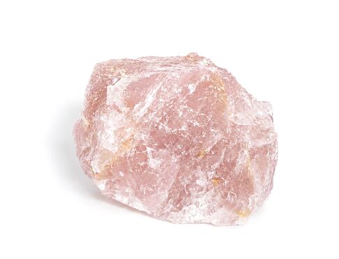 Surový růženín přírodní minerál