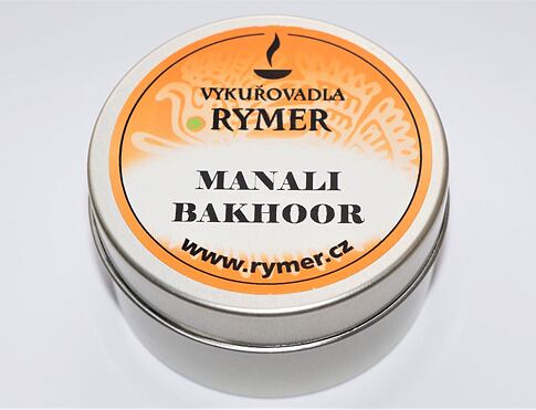 Manali Bakhoor nebo bakhor, bakhur, oud je vykuřovací směs s omamnou orientální vůní jež harmonizuje energie a přináší povznesenou náladu, parfém ve vykuřovadle