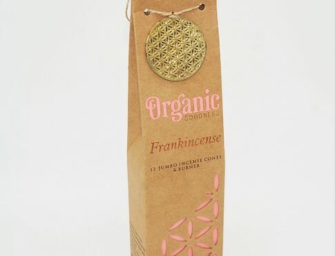 Vonné kužílky - Organic FRANKINCENSE přírodní vykuřovací kužílky, františky vhodné k provonění místností, harmonizaci a meditaci