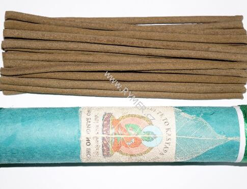 Vonné tyčinky - Kasyapa Buddha Rewo /zelené přírodní řemeslné tradiční himálajské vonné tyčinky vhodné k čištění a meditaci