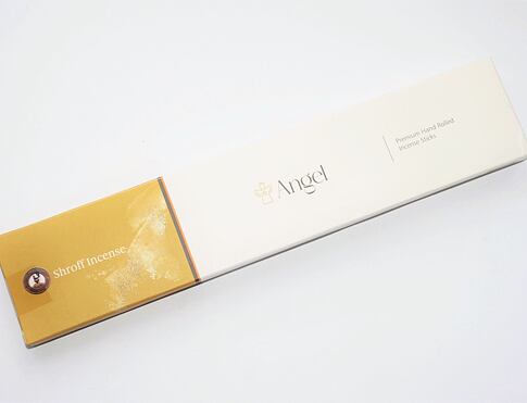 Vonné tyčinky - SHROFF ANGEL přírodní luxusní vonné tyčinky, agarbathi vhodné k provonění prostoru s ušlechtilou vůní