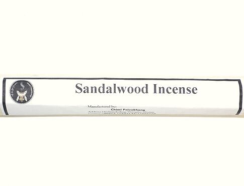 Vonné tyčinky - SANDALWOOD INCENSE vzácné ručně vyrobené řemeslné čistě přírodní vonné tyčinky k očistě, ochraně a meditaci z himálajského Království Bhútán