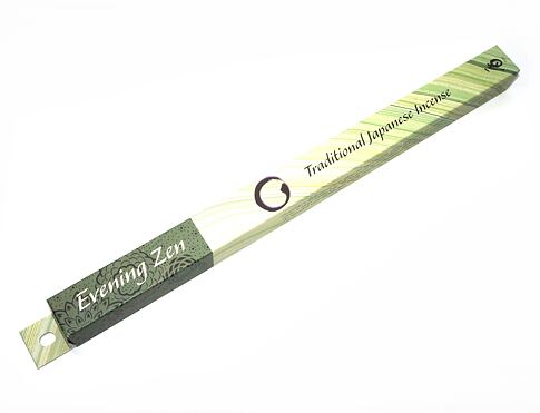 Vonné tyčinky - Zen incense - EVENING ZEN, Shoyeido  luxusní vonné tyčinky s minimem kouře pro provonění prostoru a vytvoření relaxační atmosféry