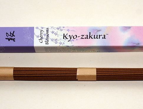 Vonné tyčinky - Daily Incense -  KYO-ZAKURA, Shoyeido  luxusní vonné tyčinky s minimem kouře pro provonění prostoru a vytvoření relaxační atmosféry
