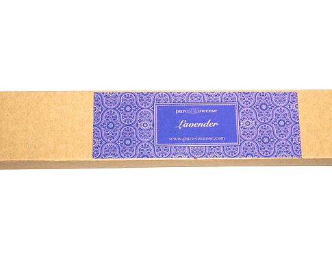 Vonné tyčinky - Pure Incense Lavender 50g přírodní luxusní vonné tyčinky, agarbathi vhodné k provonění prostoru s ušlechtilou vůní