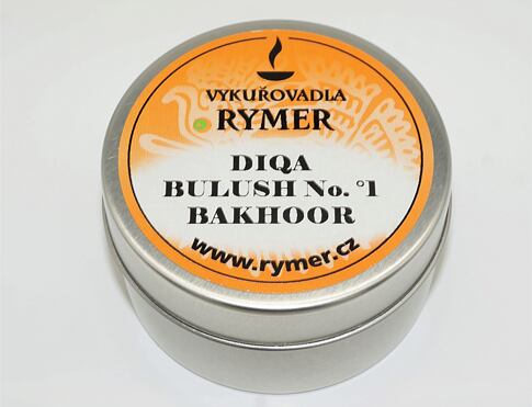 Diqa Bulush No.°1 Bakhoor nebo bakhor, bakhur, oud je vykuřovací směs s omamnou orientální vůní jež harmonizuje energie a přináší povznesenou náladu, parfém ve vykuřovadle