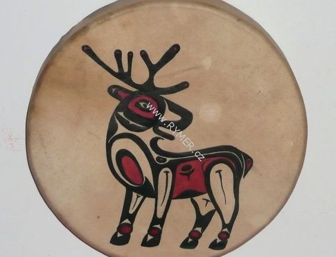 Malba na šamanský buben - 40cm - jelen