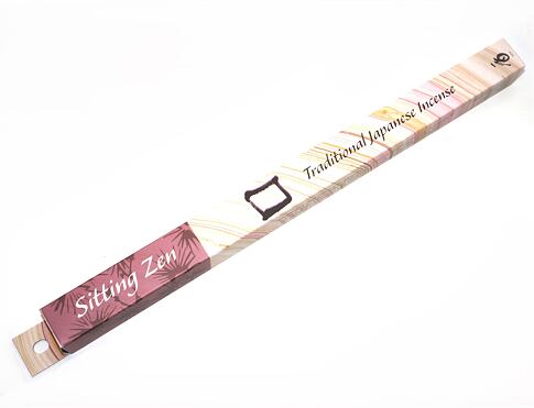 Vonné tyčinky - Zen incense - SITTING ZEN, Shoyeido  luxusní vonné tyčinky s minimem kouře pro provonění prostoru a vytvoření relaxační atmosféry