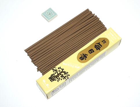 Vonné tyčinky - Morning Star VANILLA, Nippon Kodo /50ks  luxusní vonné tyčinky s minimem kouře pro provonění prostoru a vytvoření relaxační atmosféry