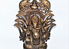 GANESHA soška, kov /6.