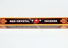 Vonné tyčinky RED CRYSTAL přírodní řemeslné tradiční himálajské vonné tyčinky vhodné k čištění a meditaci