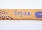 Vonné tyčinky - Organic LAVENDER přírodní vonné tyčinky, agarbathi vhodné k provonění prostoru s ušlechtilou vůní