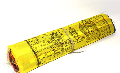 Tibetské modlitební praporky
