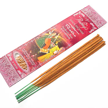 Vonné tyčinky - RADHA – pačuli, růže, kardamom