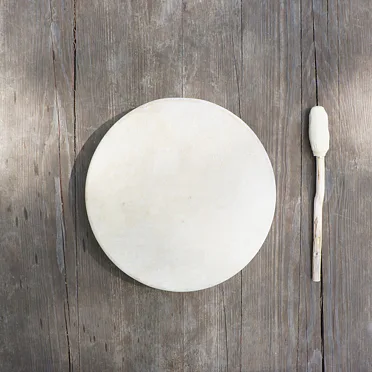 Šamanský buben z jelení kůže 40 cm