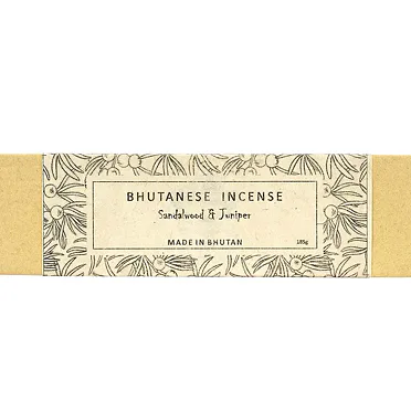Vonné tyčinky - NADO POIZOKHANG - BHUTANESE INCENSE Sandalwood & Juniper