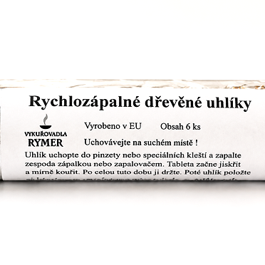 Rychlozápalné uhlíky Floga na vykuřování – malé