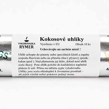Kokosové uhlíky Three Kings na vykuřování