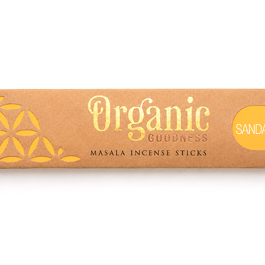 Vonné tyčinky - Organic SANDALWOOD