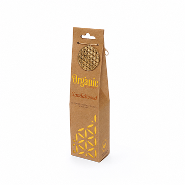 Vonné kužely Organic Goodness – Sandalwood | 12 ks