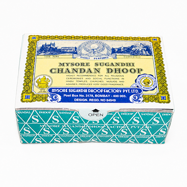 Chandan Dhoop – santalové válečky | Tradiční indické vykuřovadlo