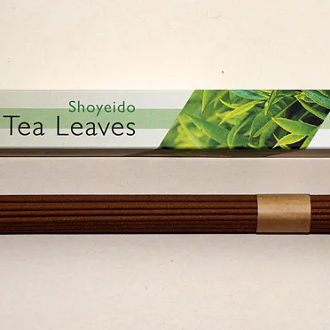 Vonné tyčinky - Overtones - TEA LEAVES, Shoyeido