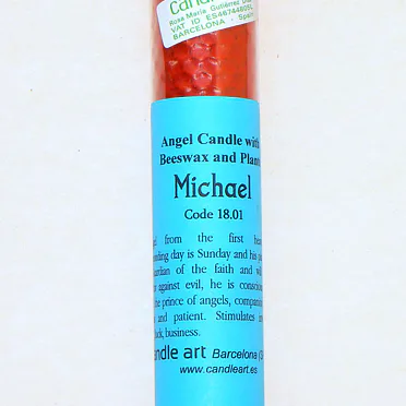 Svíce z včelího vosku, léčivá-rituální, ARCHANDĚL MICHAEL