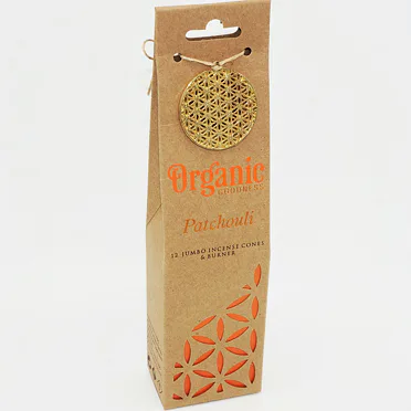 Vonné kužílky - Organic PATCHOULI