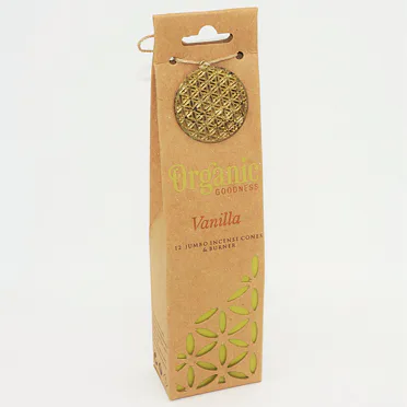 Vonné kužílky - Organic VANILLA