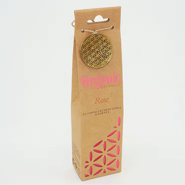 Vonné kužílky - Organic ROSE