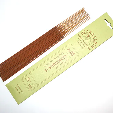 Vonné tyčinky - Herb and Earth LEMONGRASS, Nippon Kodo