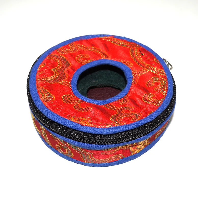 TINGŠA činelky, obal 9.5cm/ modro-červený