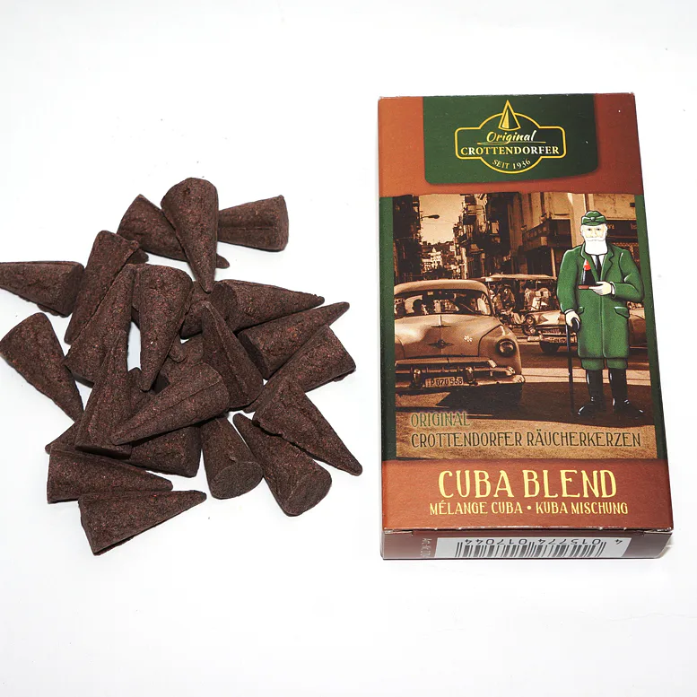 Vonné františky -  CUBA BLEND, přírodní vonné kužílky, františky 