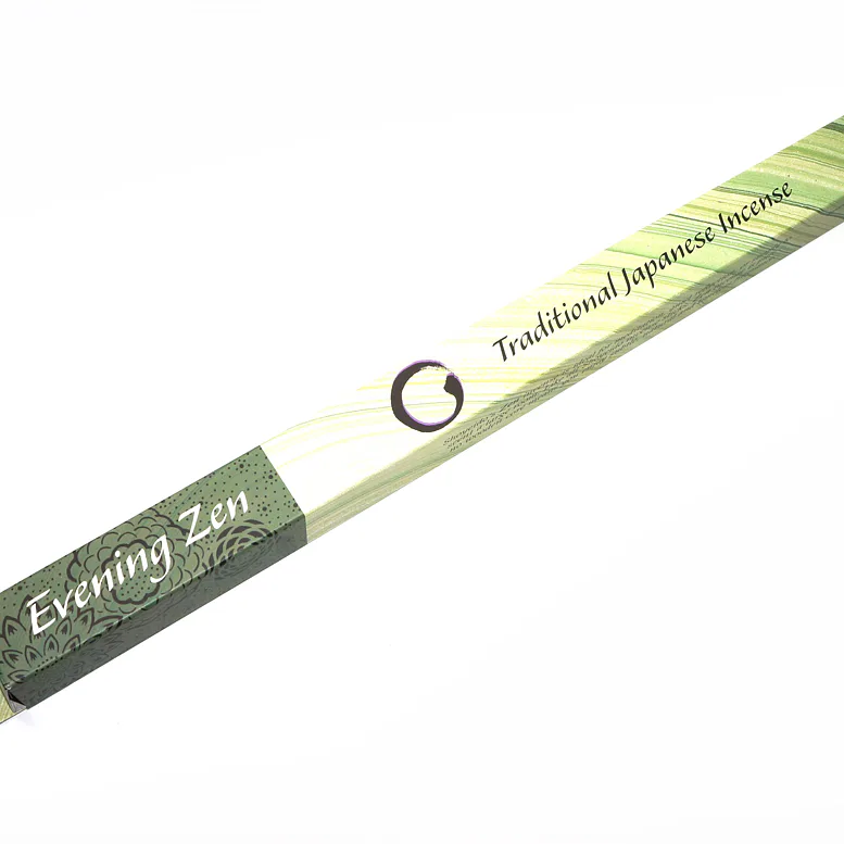 Vonné tyčinky - Zen incense - EVENING ZEN, Shoyeido  luxusní vonné tyčinky s minimem kouře pro provonění prostoru a vytvoření relaxační atmosféry