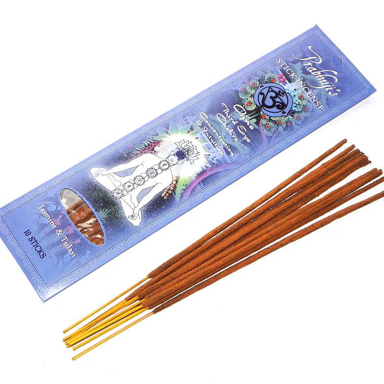 Vonné tyčinky - čakrové - 6.č.AJŇA vhodné pro harmonizaci energetických center, čaker, čakrové vonné tyčinky
