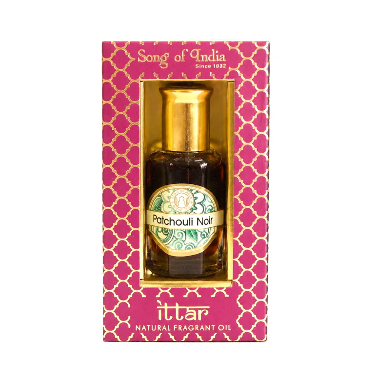 Ájurvédský attar olej Patchouli Noir Song of India 10 ml