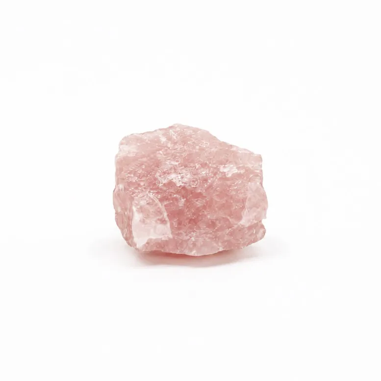 Surový růženín přírodní minerál