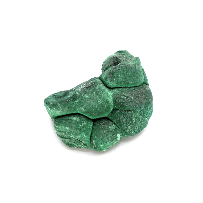 Malachit surový Kongo – přírodní zelený minerál 