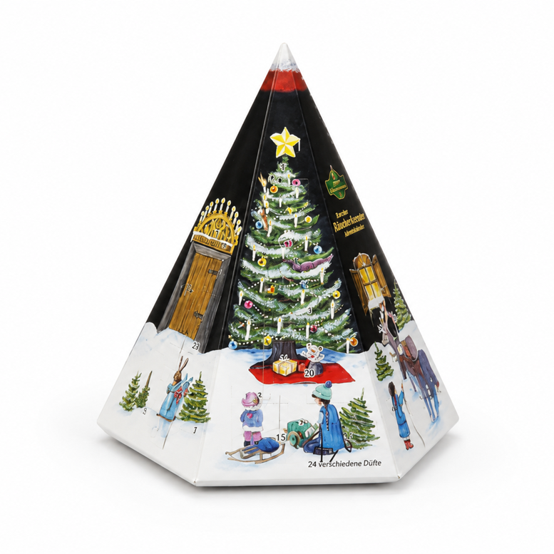 ADVENTNÍ KALENDÁŘ s vonnými vánočními františky